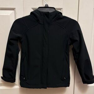 Kids Columbia Waterproof Black Sherpa Lined Coat